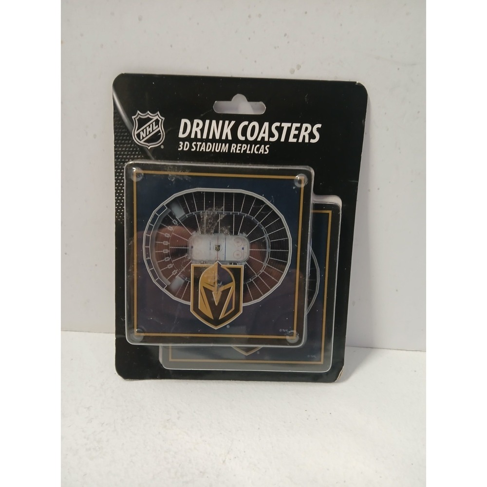 NHL LVGK Vegas Knights Golden Knights Drink‎ Coaster 3D Stadium Coaster